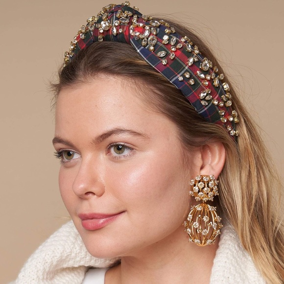 lele sadoughi headband gucci marmont leopard skirt outfit — bows & sequins